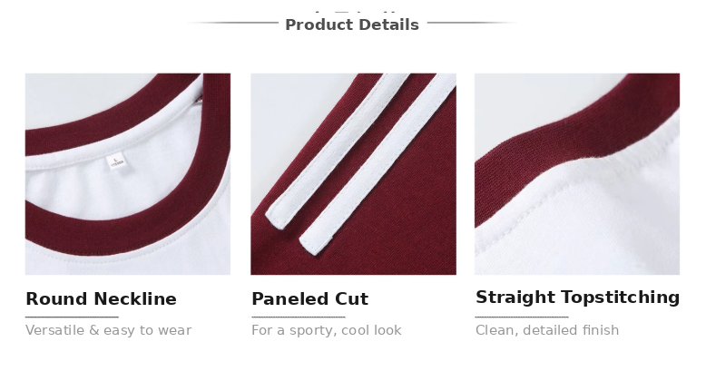 Raglan-Sleeve Colour-Block Tee