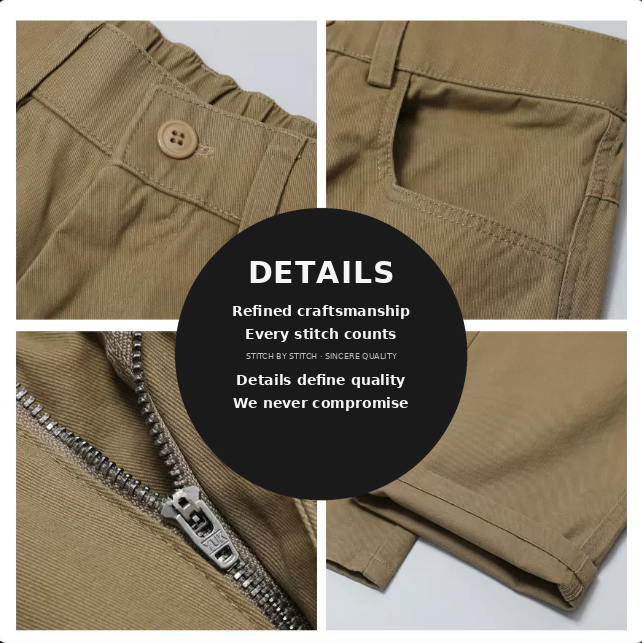 Draped Wide-Leg Cotton Pants