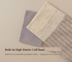 Cultum mercerised cotton mid-calf socks for men