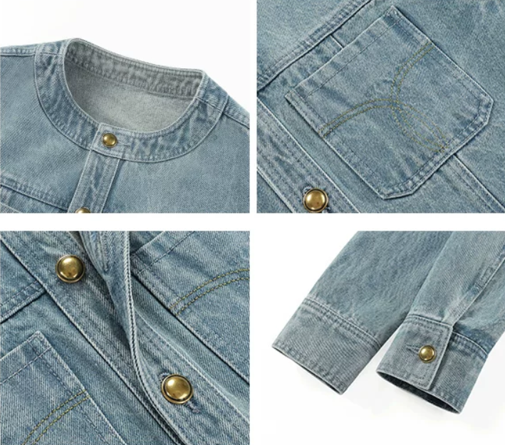 Cropped Denim Jacket