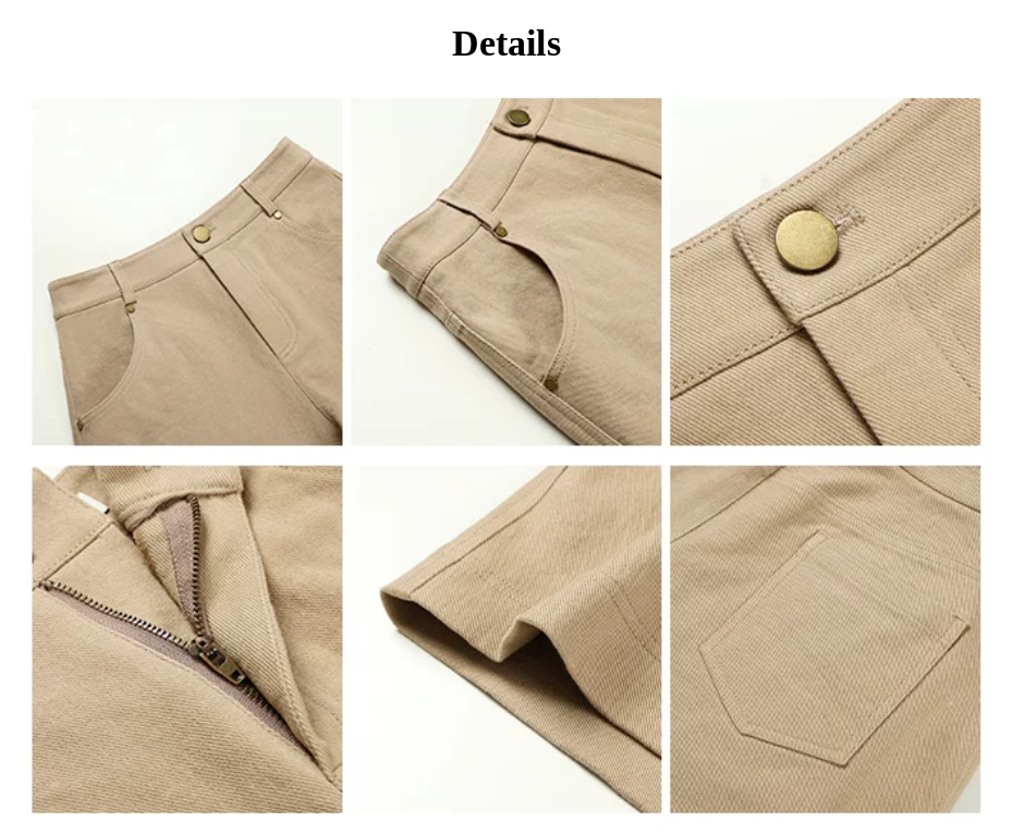 High-Waist A-Line Shorts