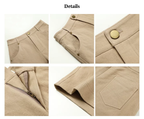 High-Waist A-Line Shorts