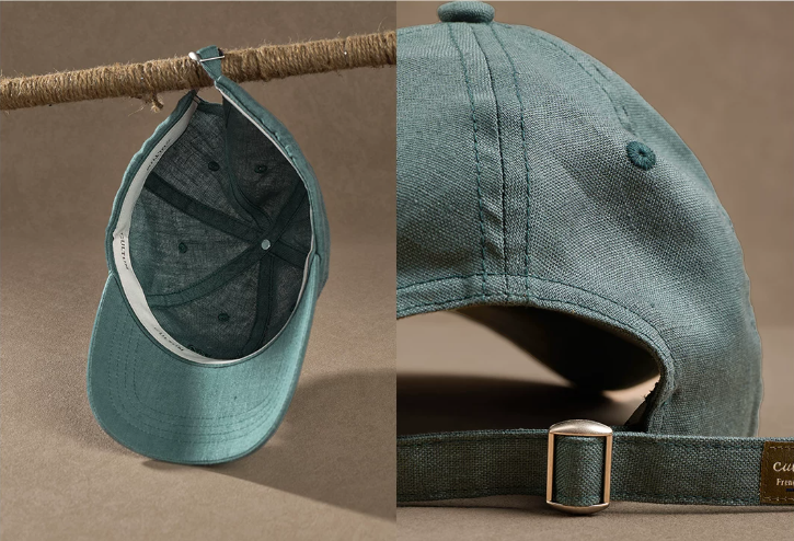 Cultum breathable linen cap