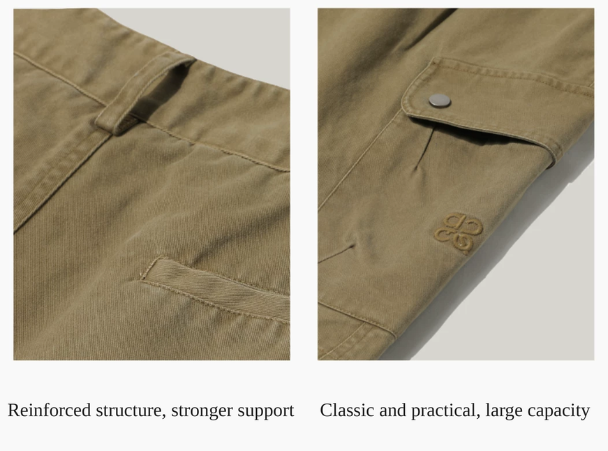 Multi-Pocket Work Shorts