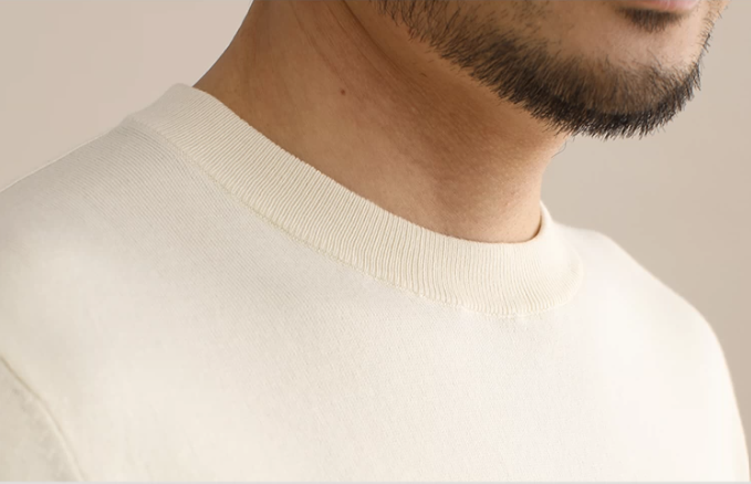 Breathable Knit Crewneck Tee