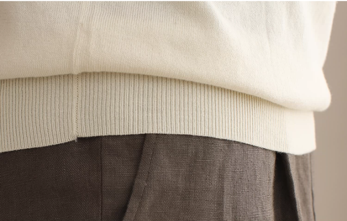 Breathable Knit Crewneck Tee