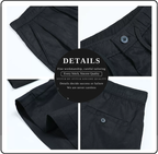 Lyocell Straight-Leg Casual Shorts