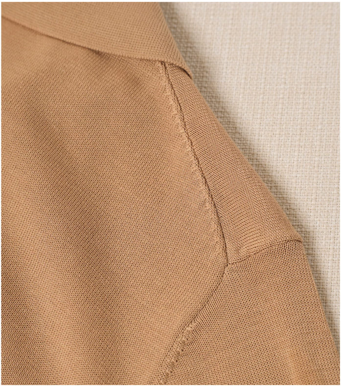 Breathable Knit Polo