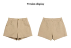High-Waist A-Line Shorts