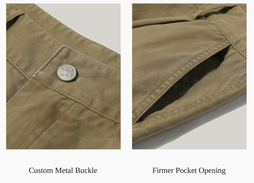 Multi-Pocket Work Shorts