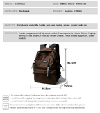 Truffle laptop commuter backpack