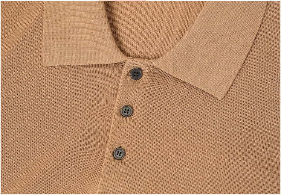 Breathable Knit Polo