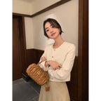 Cropped Tweed Jacket