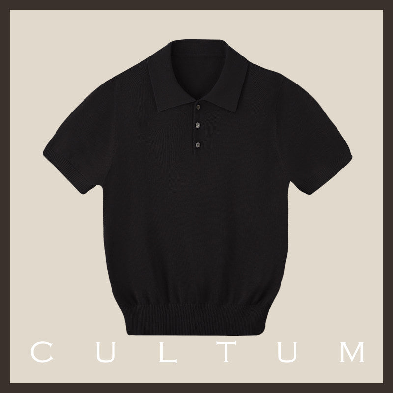 Breathable Knit Polo