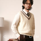 Merino Wool Sleeveless Vest