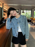 Cropped Denim Jacket