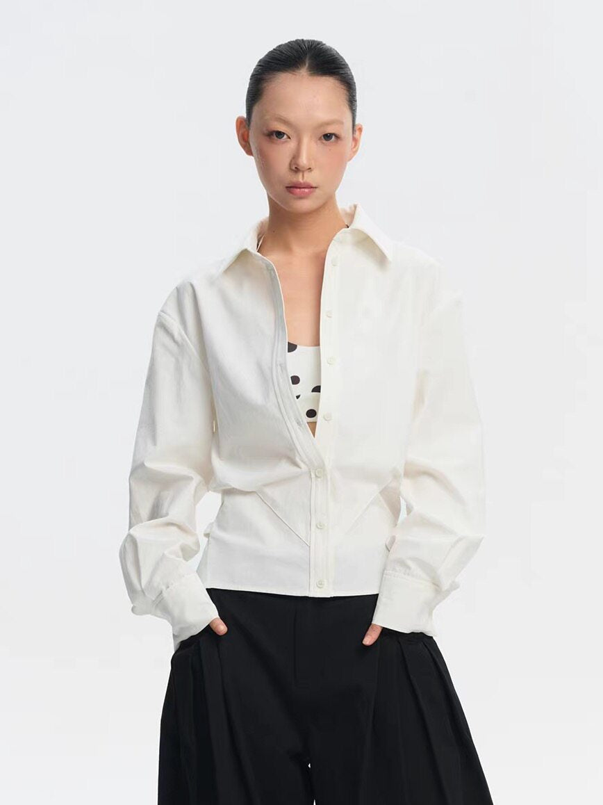 Loose Long-Sleeve Shirt