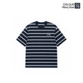 Casual Striped Short-Sleeve Tee