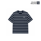 Casual Striped Short-Sleeve Tee
