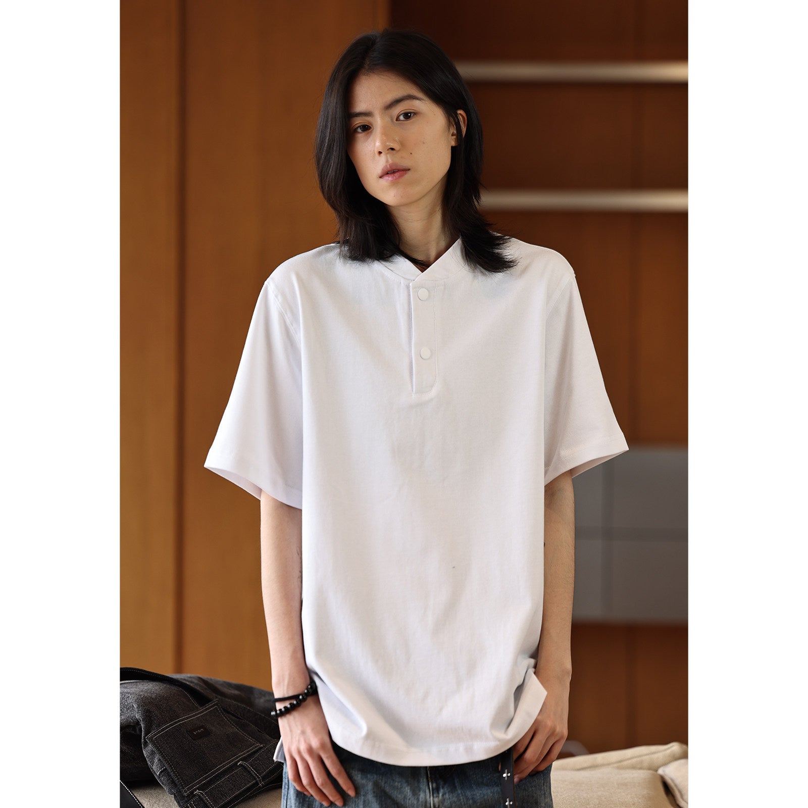 Henley Heavyweight Short-Sleeve Tee