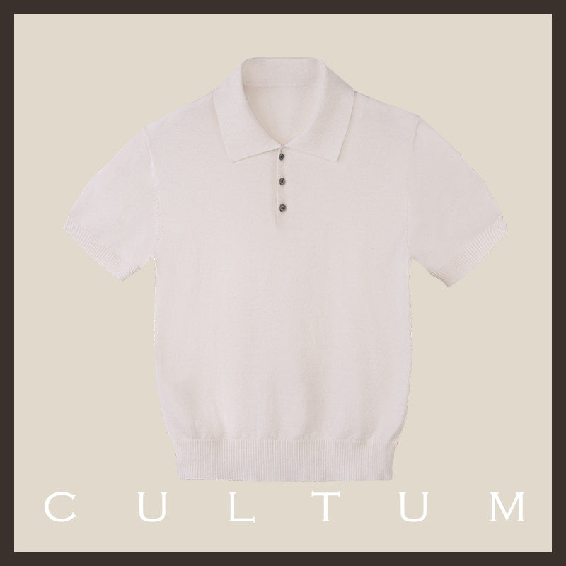 Breathable Knit Polo
