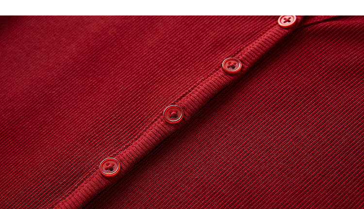 Short-Sleeve Slim-Fit Pullover