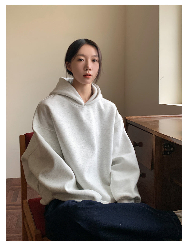 VS What heavy lounge hoodie for women in cotton blend