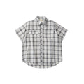 Vintage Plaid Drop-Shoulder Shirt