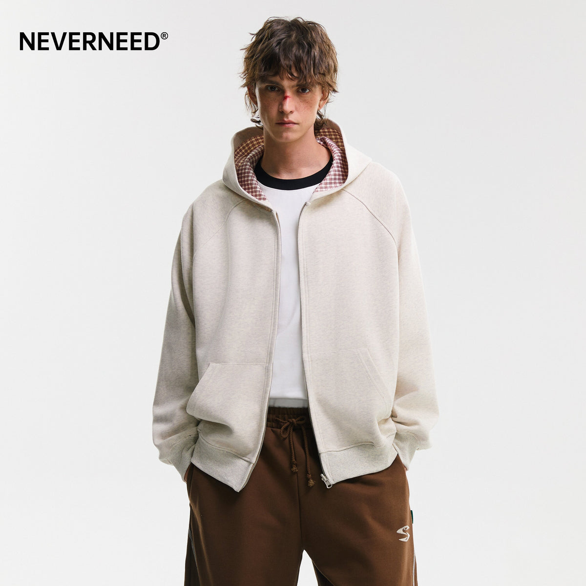 Reversible Hooded Cardigan