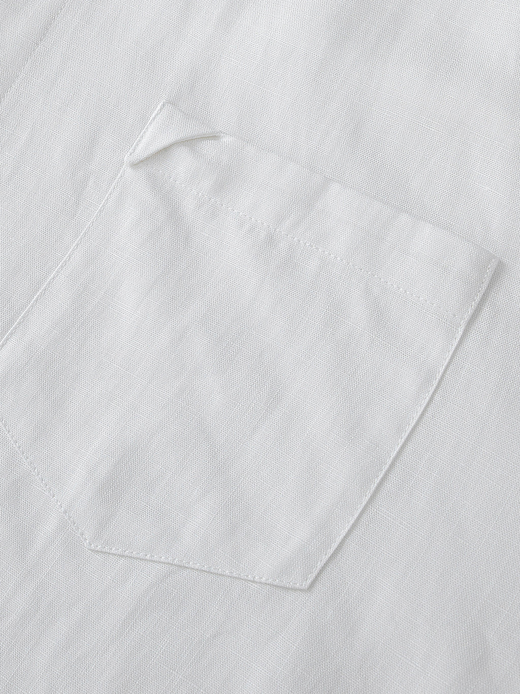 Lyocell Linen Drop-Shoulder Shirt