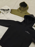 GTAL heavy embroidered hoodie for men in bonded cotton knit