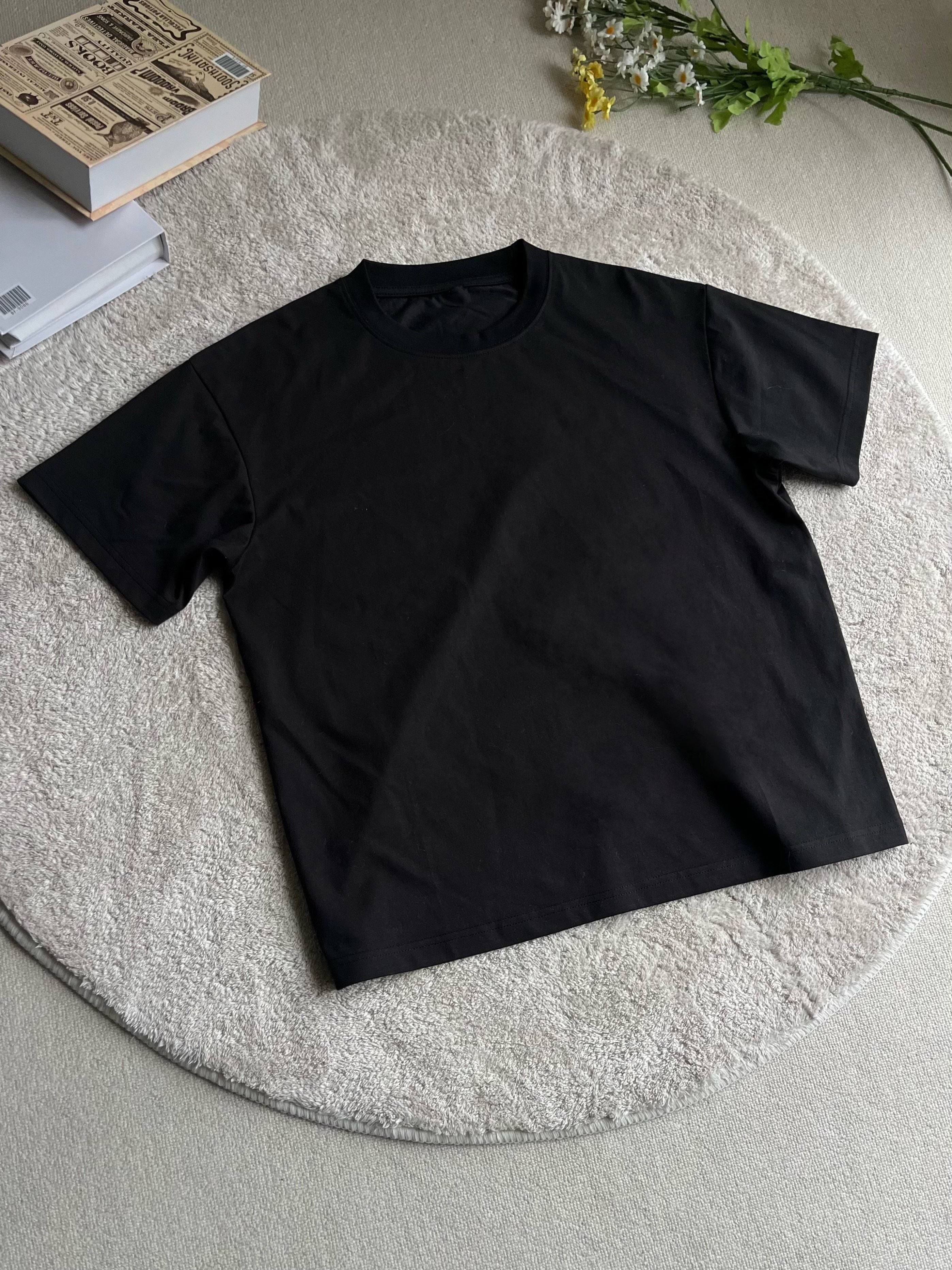 Ice-Feel Antibacterial Boxy Tee