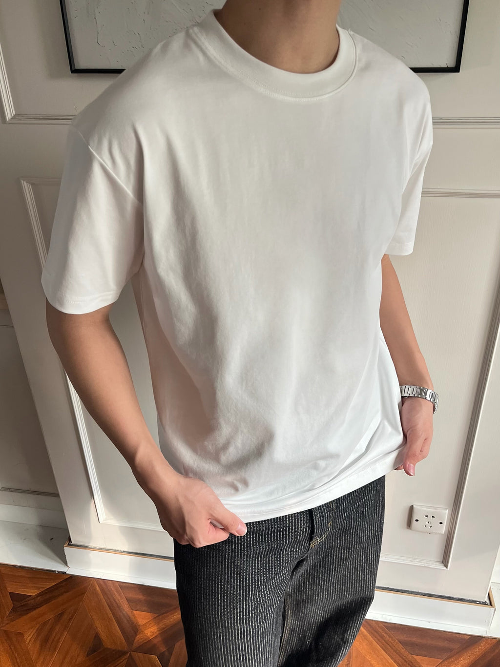 Ice-Feel Antibacterial Boxy Tee