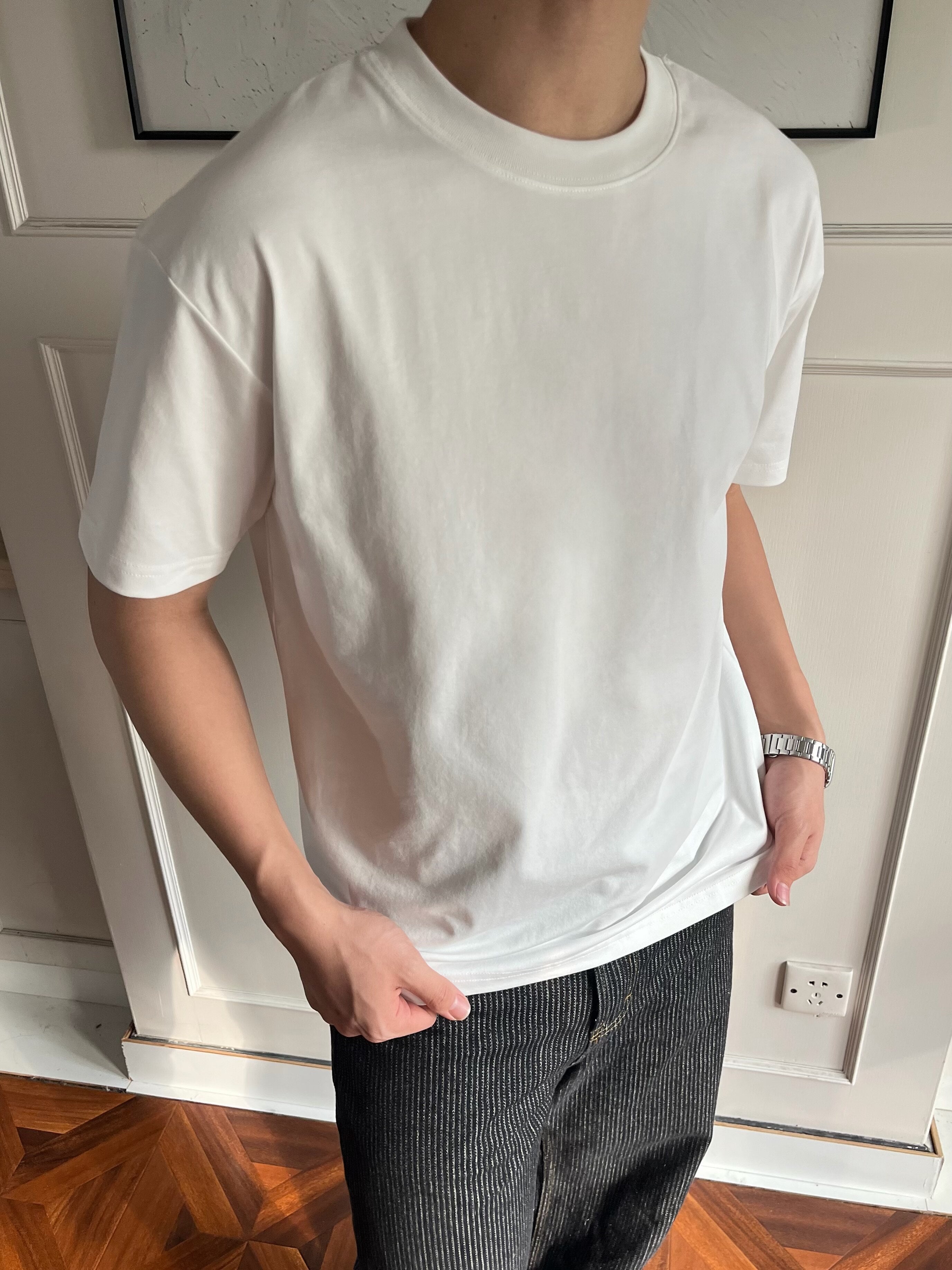 Ice-Feel Antibacterial Boxy Tee