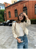 Cropped Tweed Jacket