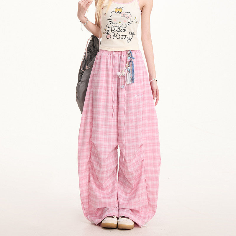 Flowy Wide-Leg Cargo Pants
