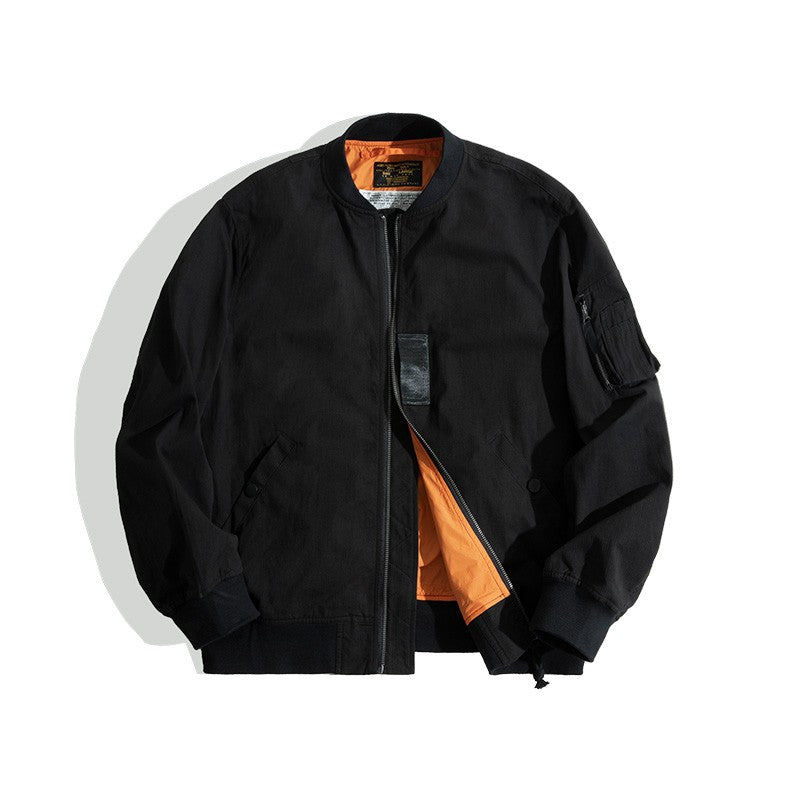 Cropped Zipper Jacket