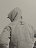 GTAL heavy embroidered hoodie for men in bonded cotton knit