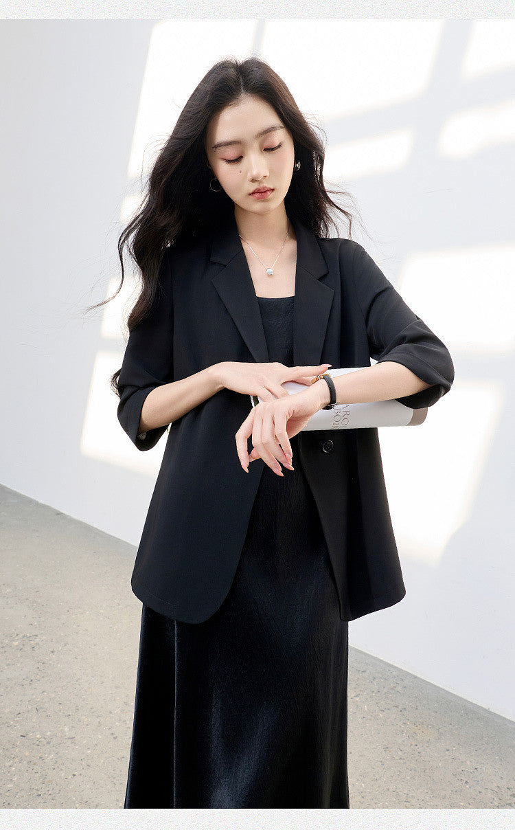 SANCAI cooling blazer, side view
