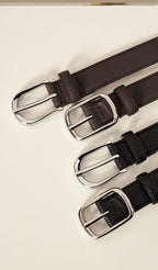 Cultum genuine leather pin-buckle belt for men in cowhide