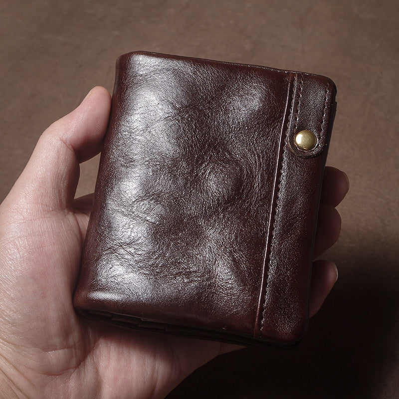 Vegetable-Tanned Leather Wallet
