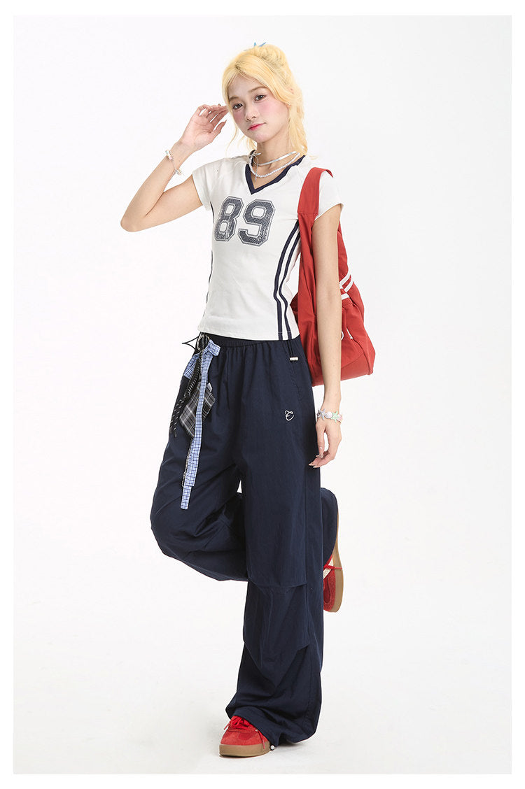 NERESUM quick-dry cargo pants, adjustable buckle waist detail