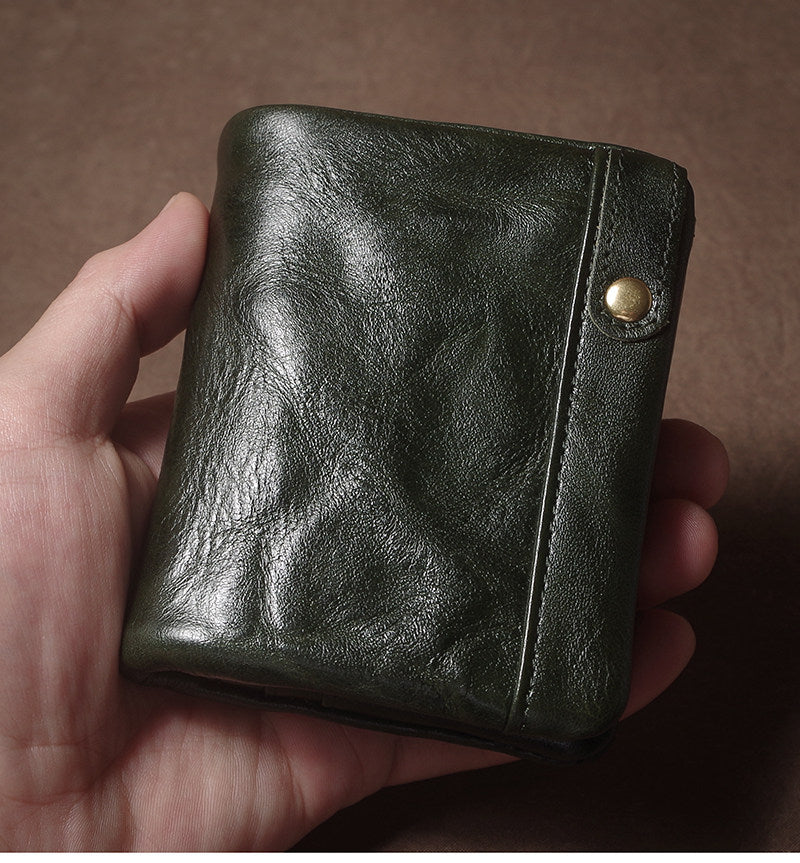 Vegetable-Tanned Leather Wallet