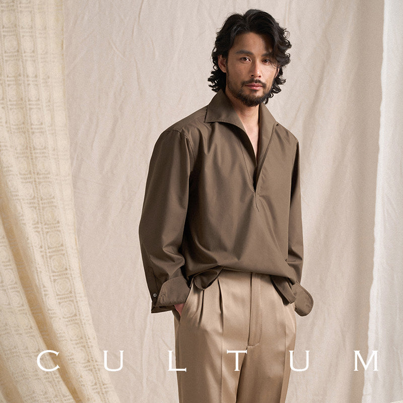 CULTUM cooling modal shirt, side view