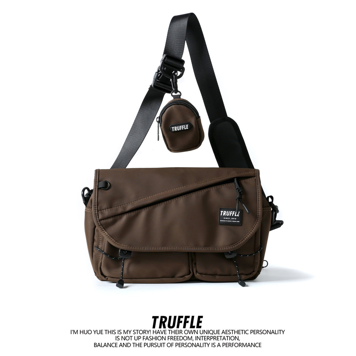 Crossbody Shoulder Backpack
