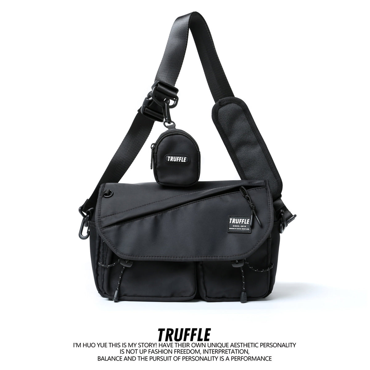 Crossbody Shoulder Backpack
