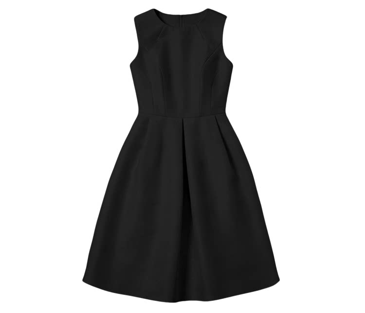 Waist-Cinching Sleeveless Dress
