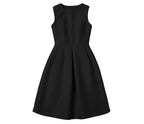 Waist-Cinching Sleeveless Dress