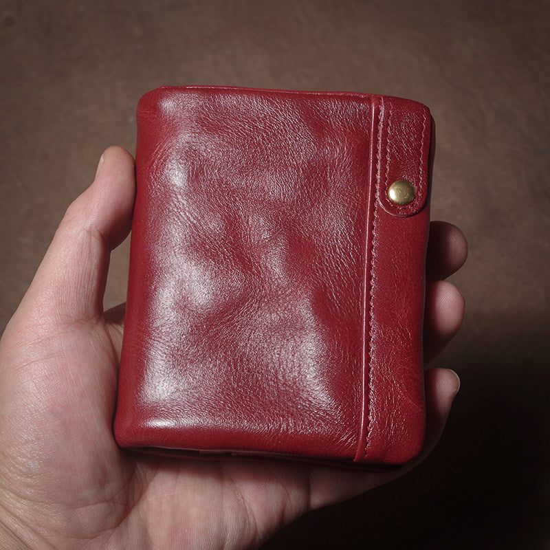 Vegetable-Tanned Leather Wallet