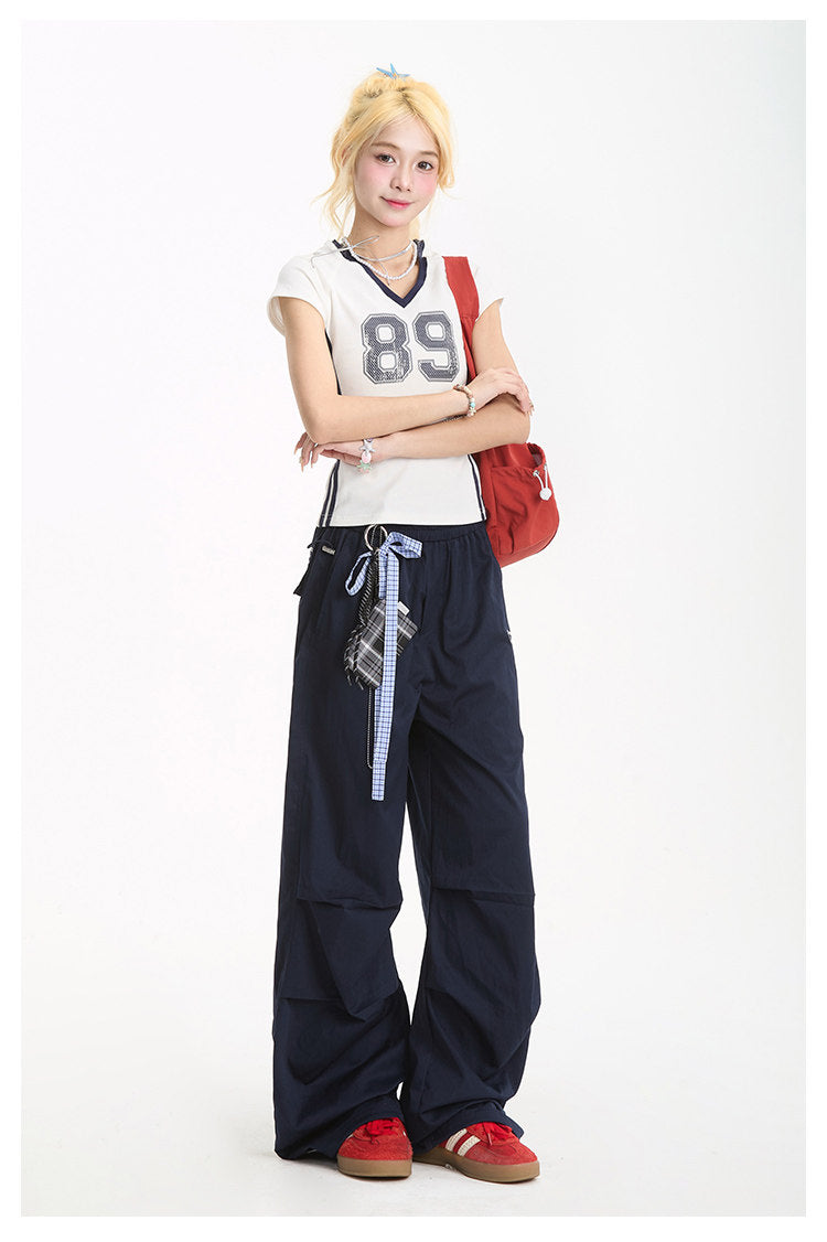 NERESUM quick-dry cargo pants, back view